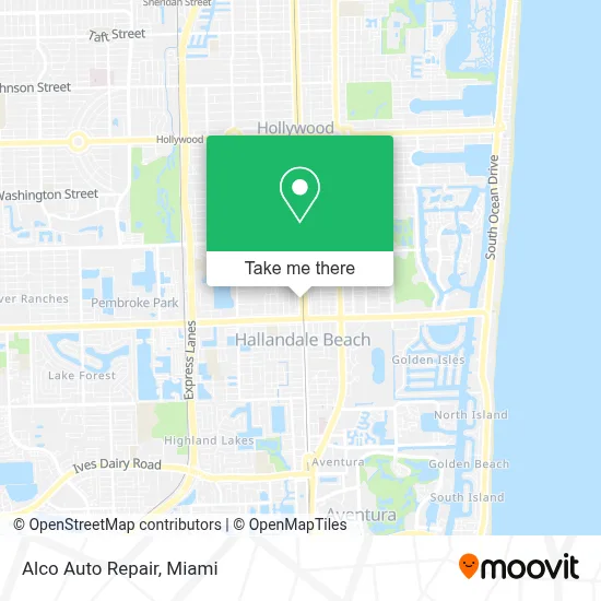 Alco Auto Repair map
