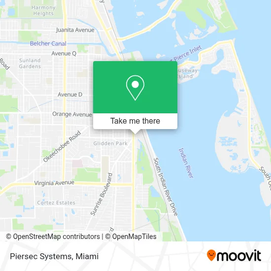 Piersec Systems map