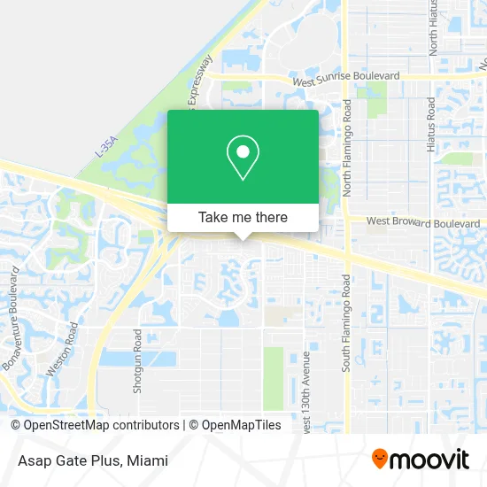 Asap Gate Plus map