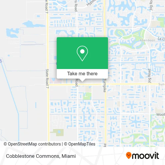 Cobblestone Commons map