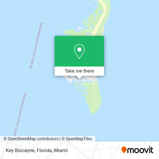 Key Biscayne, Florida map