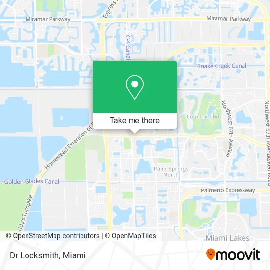 Dr Locksmith map