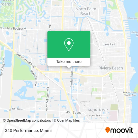 340 Performance map