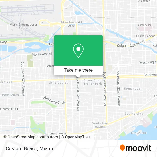 Custom Beach map