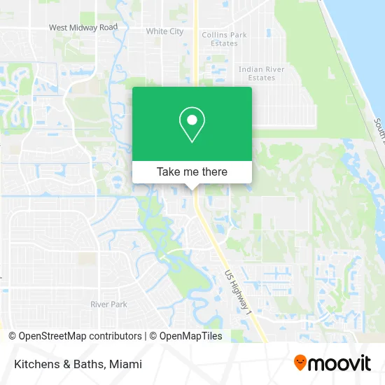 Kitchens & Baths map