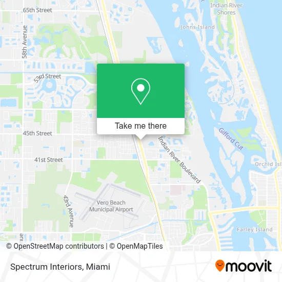 Spectrum Interiors map