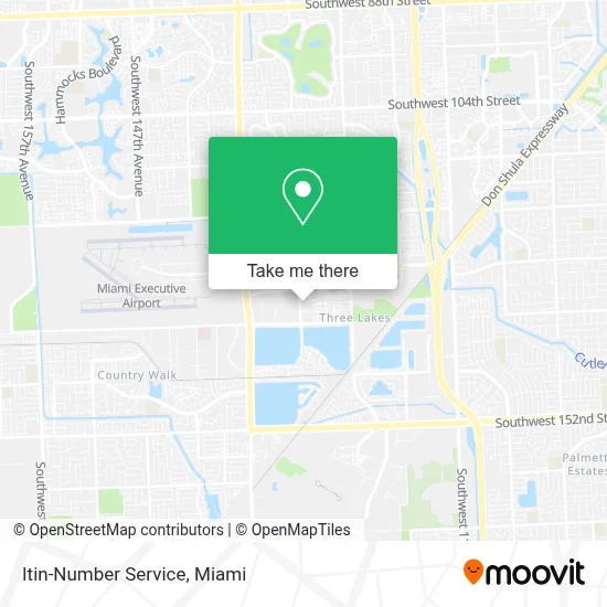 Itin-Number Service map