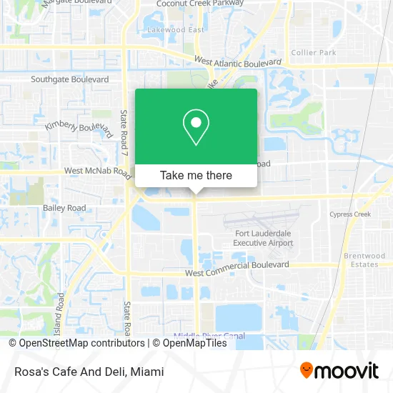 Rosa's Cafe And Deli map