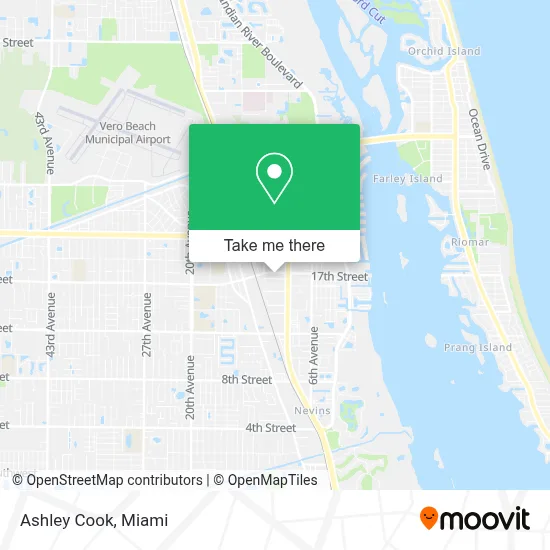 Ashley Cook map