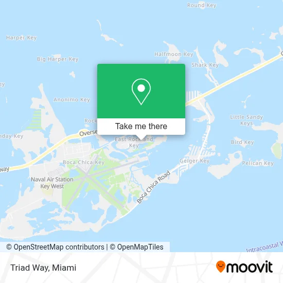 Triad Way map