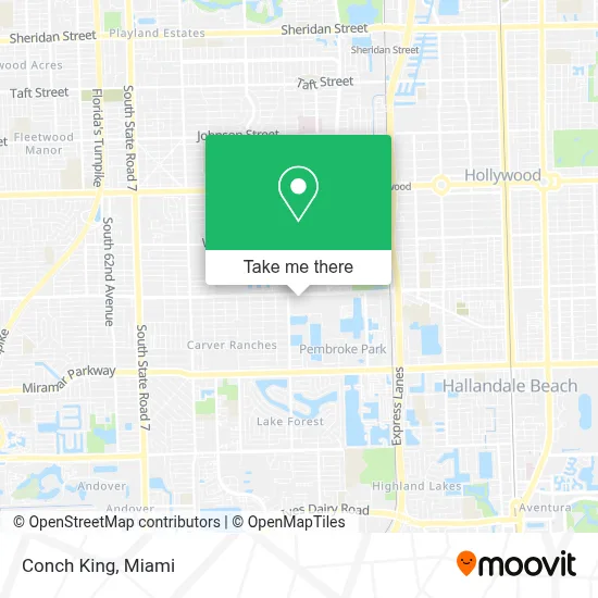 Conch King map