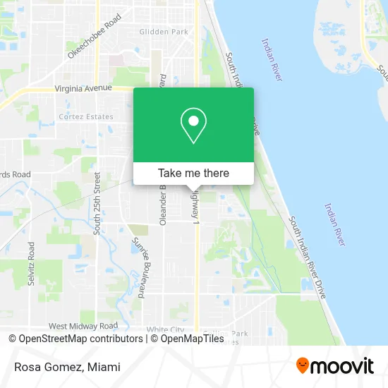 Rosa Gomez map