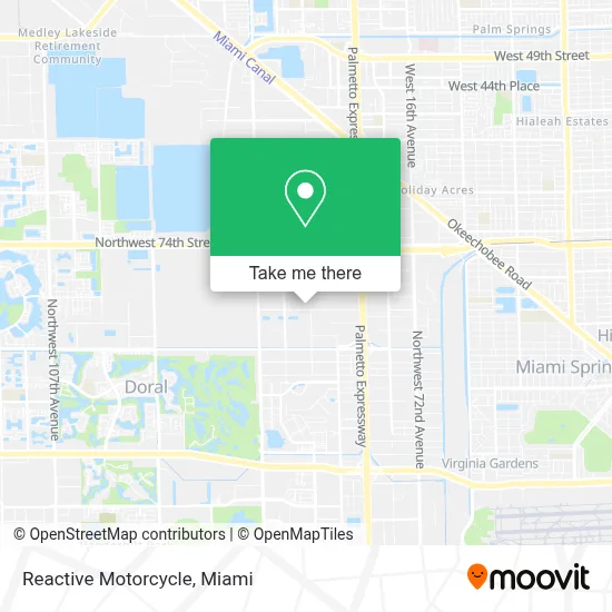 Reactive Motorcycle map