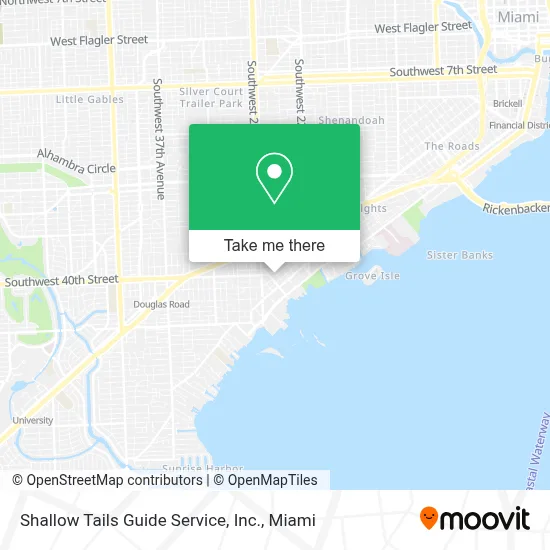 Shallow Tails Guide Service, Inc. map