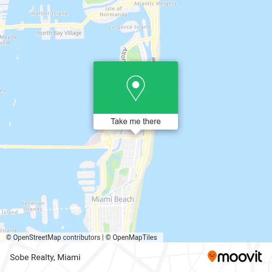 Sobe Realty map