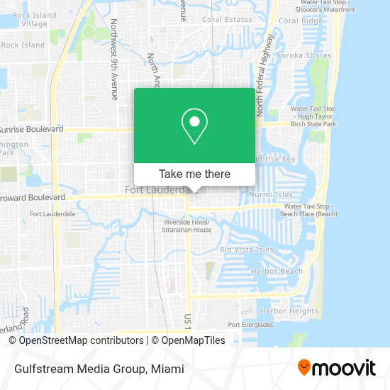 Gulfstream Media Group map