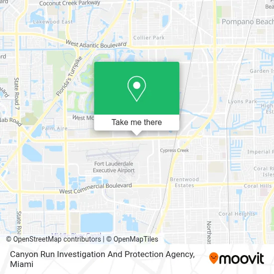 Canyon Run Investigation And Protection Agency map