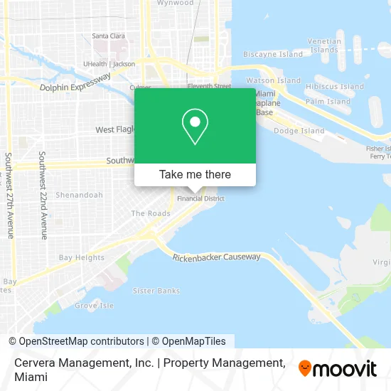 Cervera Management, Inc. | Property Management map