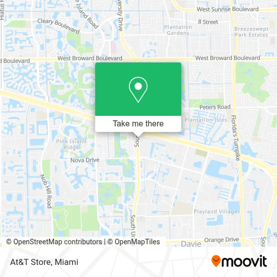 At&T Store map