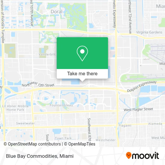 Blue Bay Commodities map