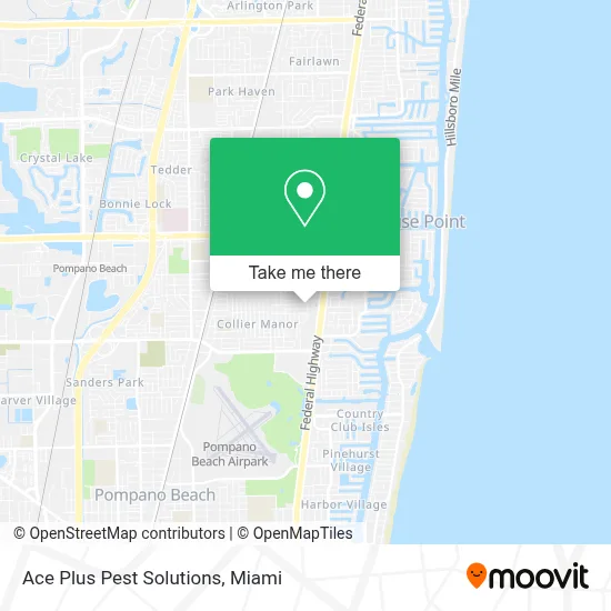 Ace Plus Pest Solutions map