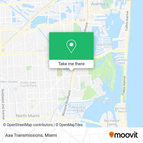 Aaa Transmissions map