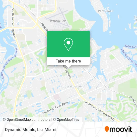 Dynamic Metals, Llc map