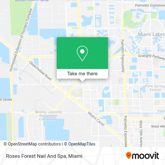 Roses Forest Nail And Spa map