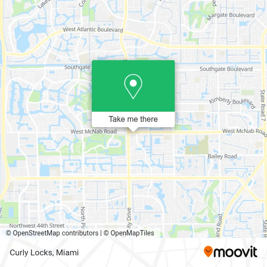 Curly Locks map