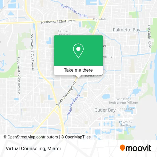 Virtual Counseling map