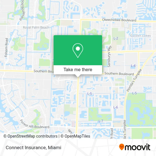 Connect Insurance map