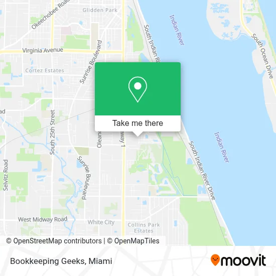 Bookkeeping Geeks map