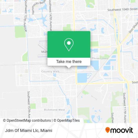 Jdm Of Miami Llc map