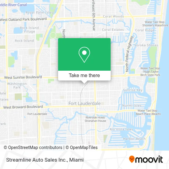 Streamline Auto Sales Inc. map