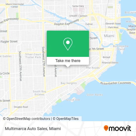 Multimarca Auto Sales map