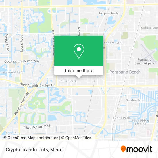 Crypto Investments map