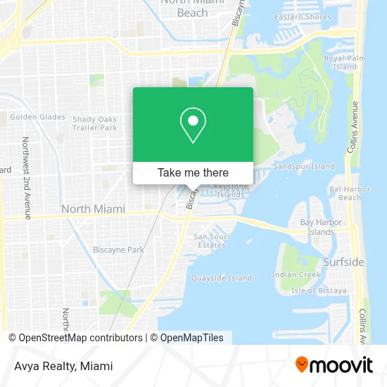 Avya Realty map