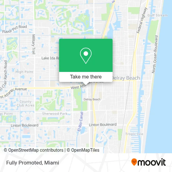 Fully Promoted map