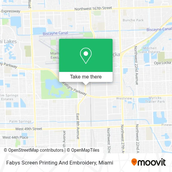 Fabys Screen Printing And Embroidery map