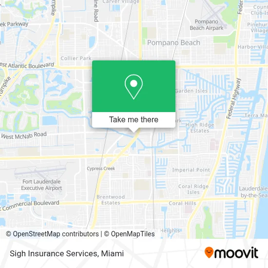 Sigh Insurance Services map