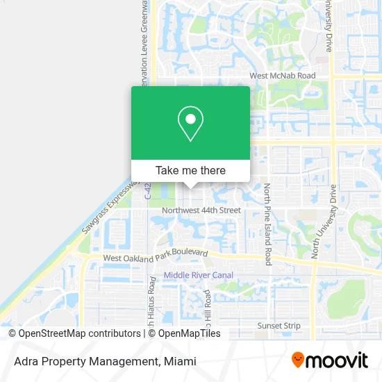Adra Property Management map
