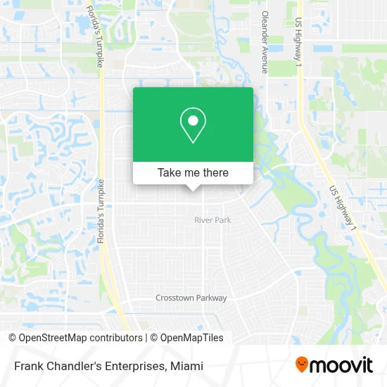 Frank Chandler's Enterprises map