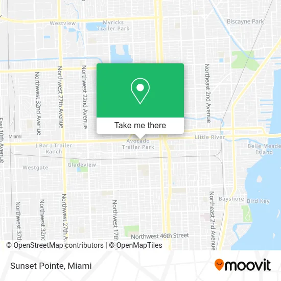 Sunset Pointe map