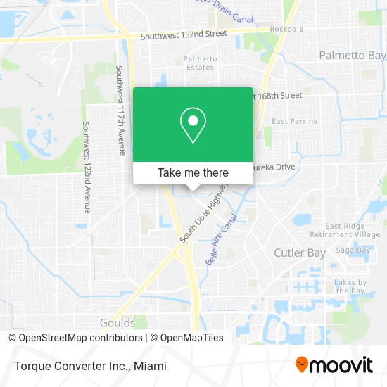 Torque Converter Inc. map