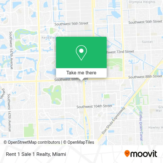 Rent 1 Sale 1 Realty map