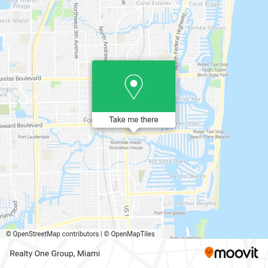 Realty One Group map