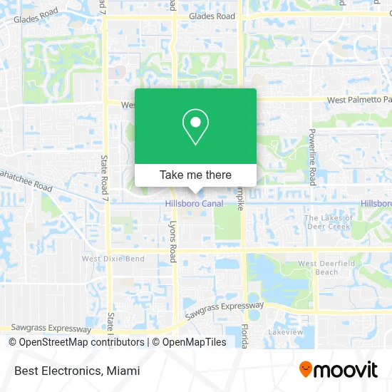 Best Electronics map