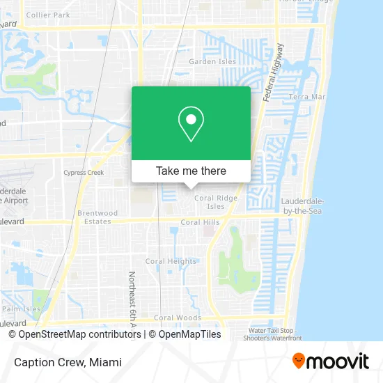 Caption Crew map