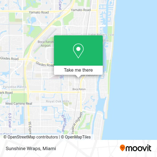 Sunshine Wraps map