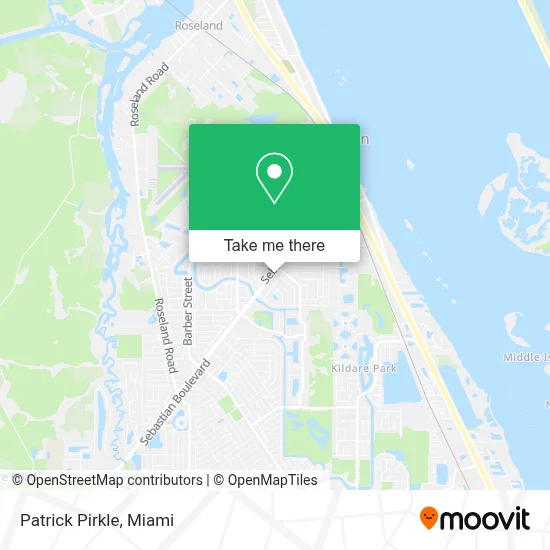 Patrick Pirkle map